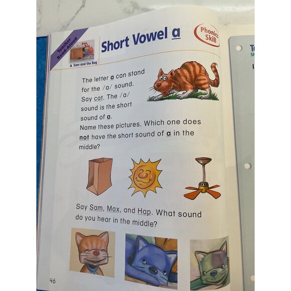Harcourt Trophies "Guess Who" Childrens Phonics Reading Book - Picture 5 of 5